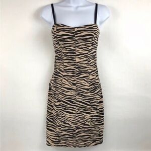 Victorias Secret Stylish‎ Zebra Animal Print Slip Dress